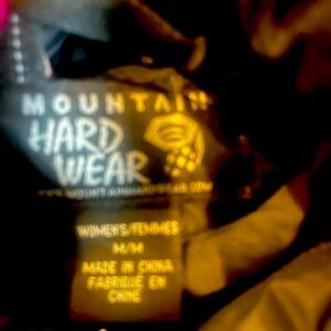 Size medium Mountain Hard wear down coat.